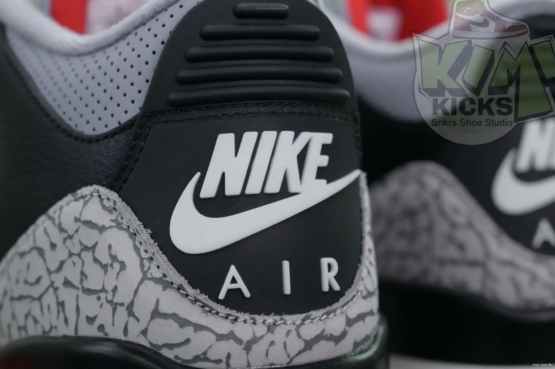 Cement Jordan Air Kimikick 3“Black Reimagined” 0711